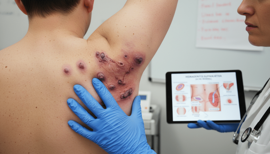 Akne inversa Diagnose Akne inversa Diagnose