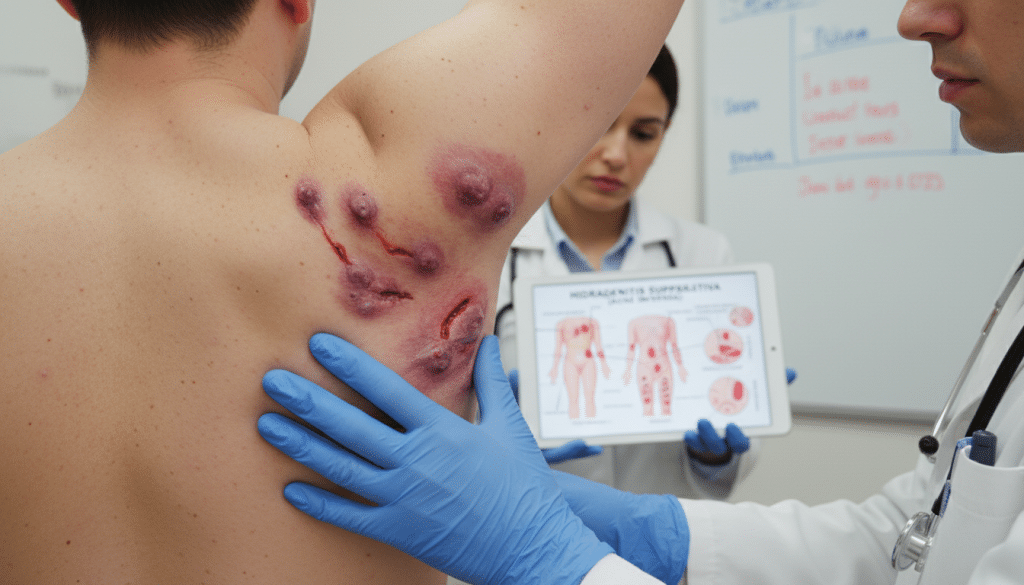 Akne inversa Diagnose Akne inversa Diagnose