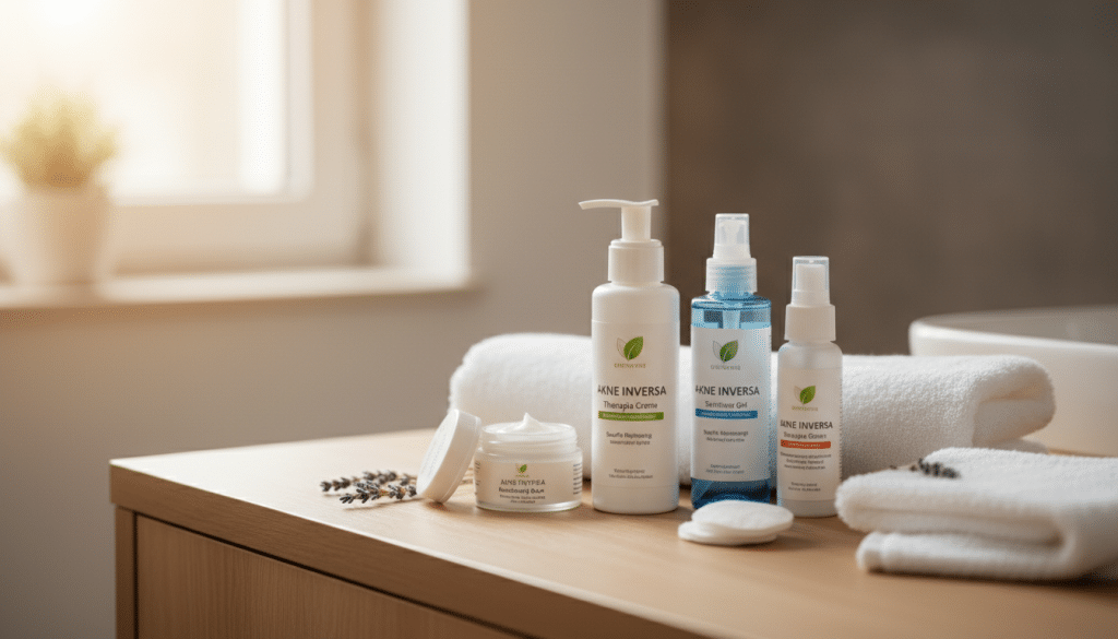 Akne inversa Hautpflege Akne inversa Hautpflege