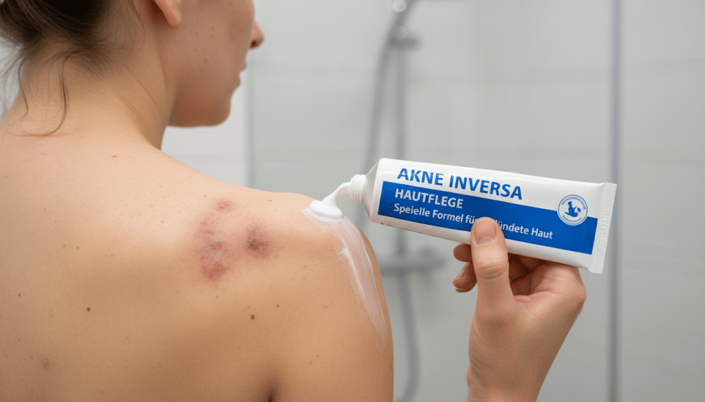 Akne inversa Hautpflege Akne inversa Hautpflege