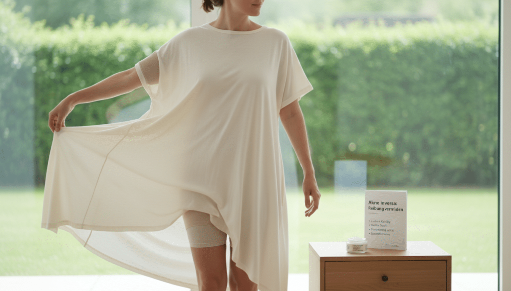 Akne inversa Reibung vermeiden Akne inversa Reibung vermeiden