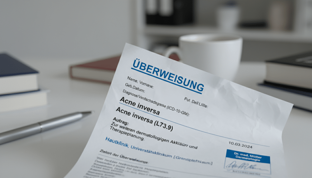 Akne inversa Überweisung Akne inversa Überweisung