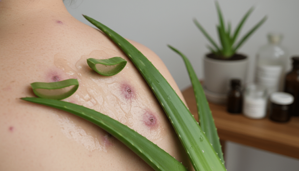 Aloe vera Akne inversa Aloe vera Akne inversa