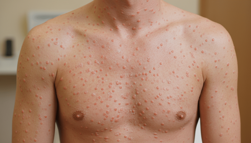 Diagnose Psoriasis guttata Diagnose Psoriasis guttata