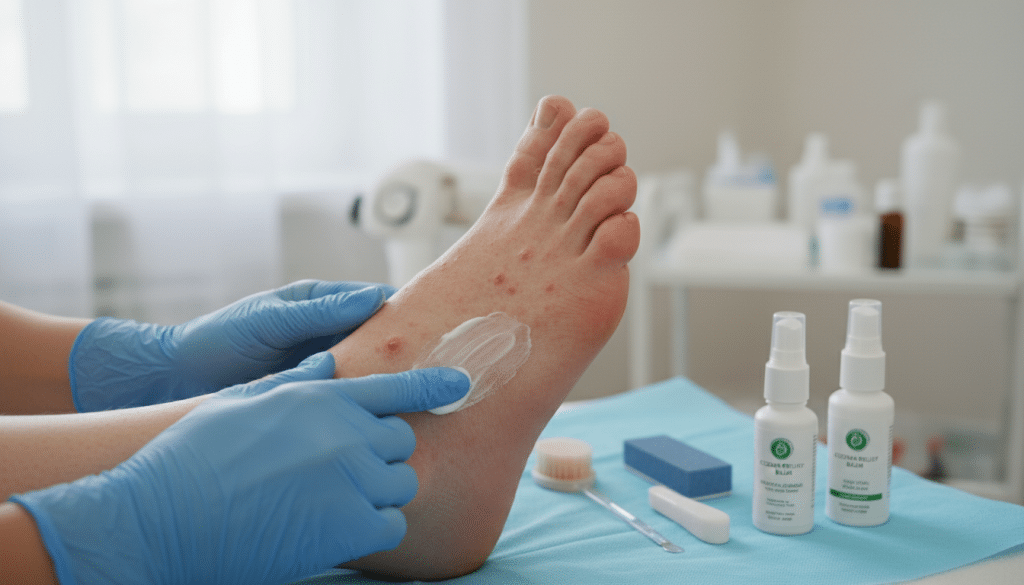 Fußpflege bei Ekzem Fußpflege bei Ekzem