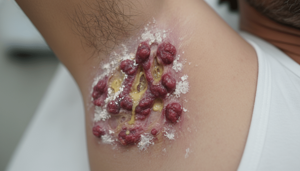 Hefe Akne inversa Hefe Akne inversa