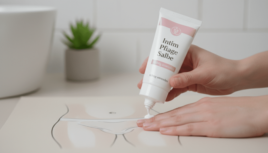 Intimsalbe richtig anwenden Intimsalbe richtig anwenden