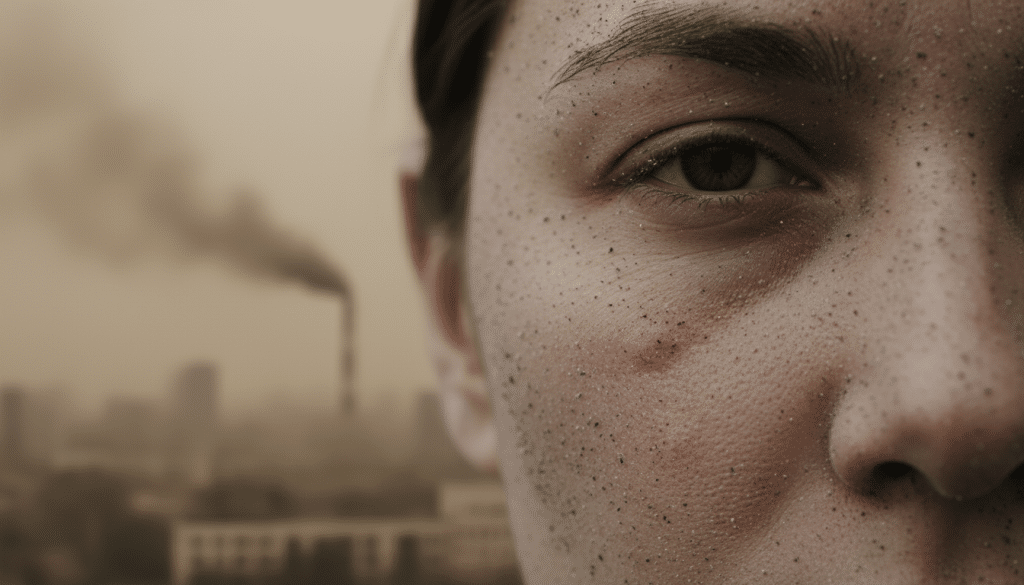 Luftverschmutzung Haut Luftverschmutzung Haut