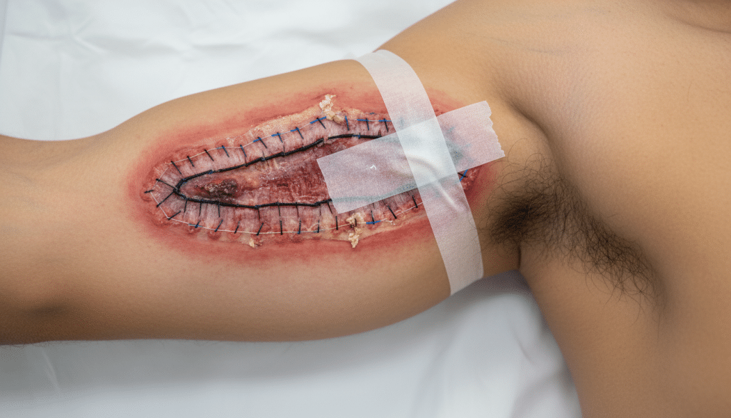 OP Akne inversa Achsel OP Akne inversa Achsel