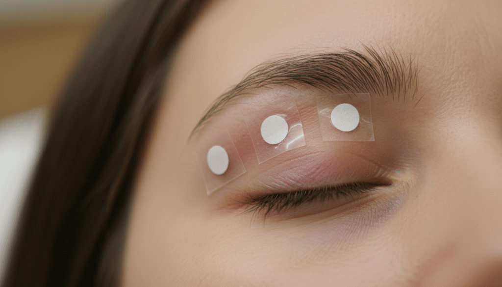 Patch-Test Augenlid Patch-Test Augenlid