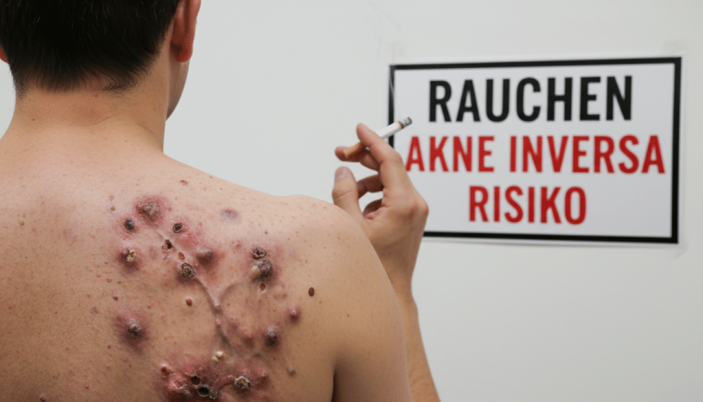 Rauchen Akne inversa Risiko Rauchen Akne inversa Risiko