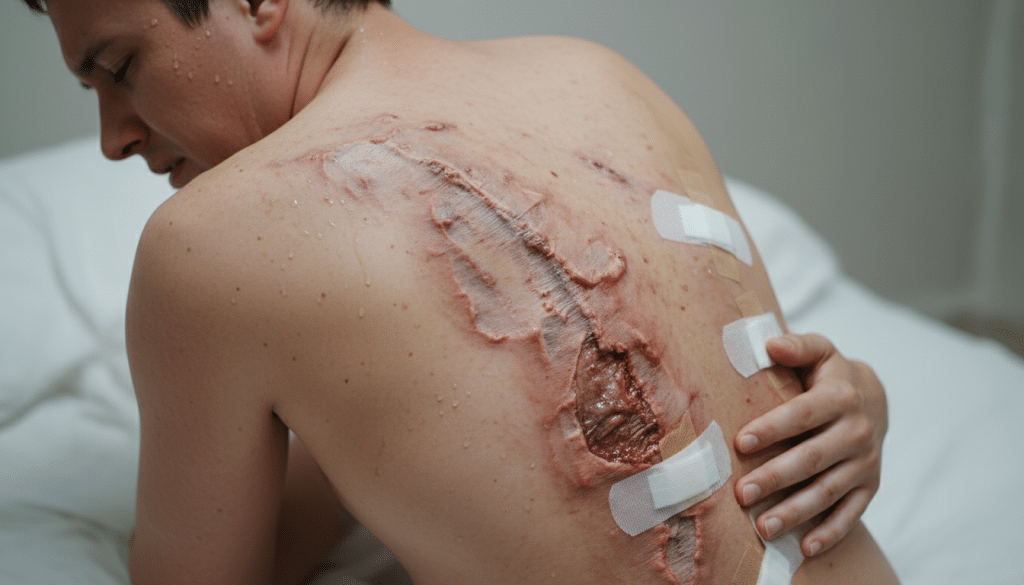 Schmerzen nach Akne inversa OP Schmerzen nach Akne inversa OP