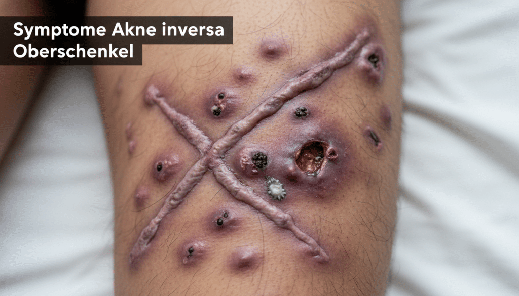 Symptome Akne inversa Oberschenkel Symptome Akne inversa Oberschenkel