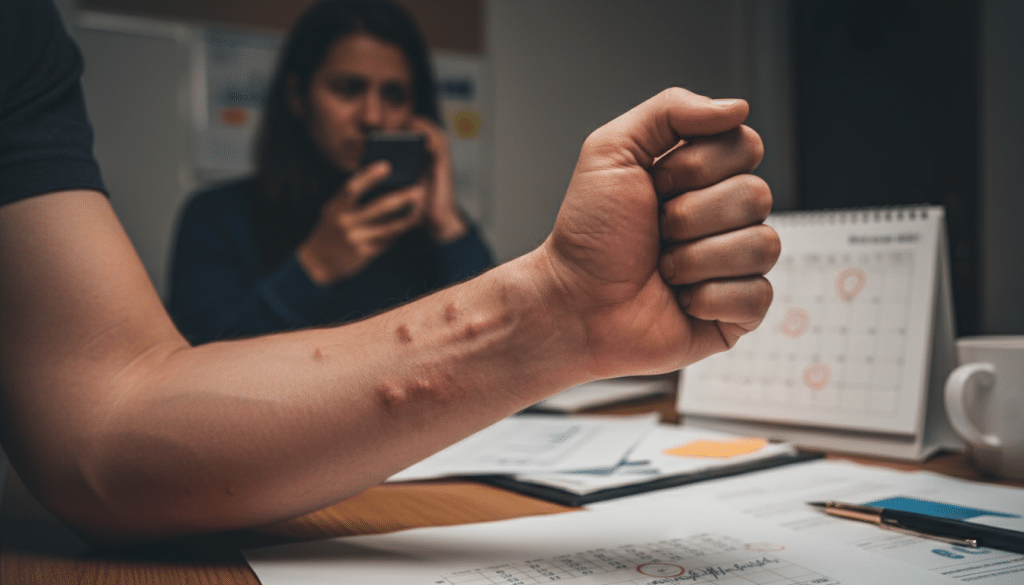 Urtikaria Stress Urtikaria Stress