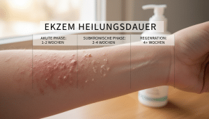 Wie lange dauert es, bis ein Ekzem weg ist?