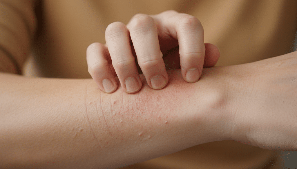 trockene Haut Juckreiz trockene Haut Juckreiz